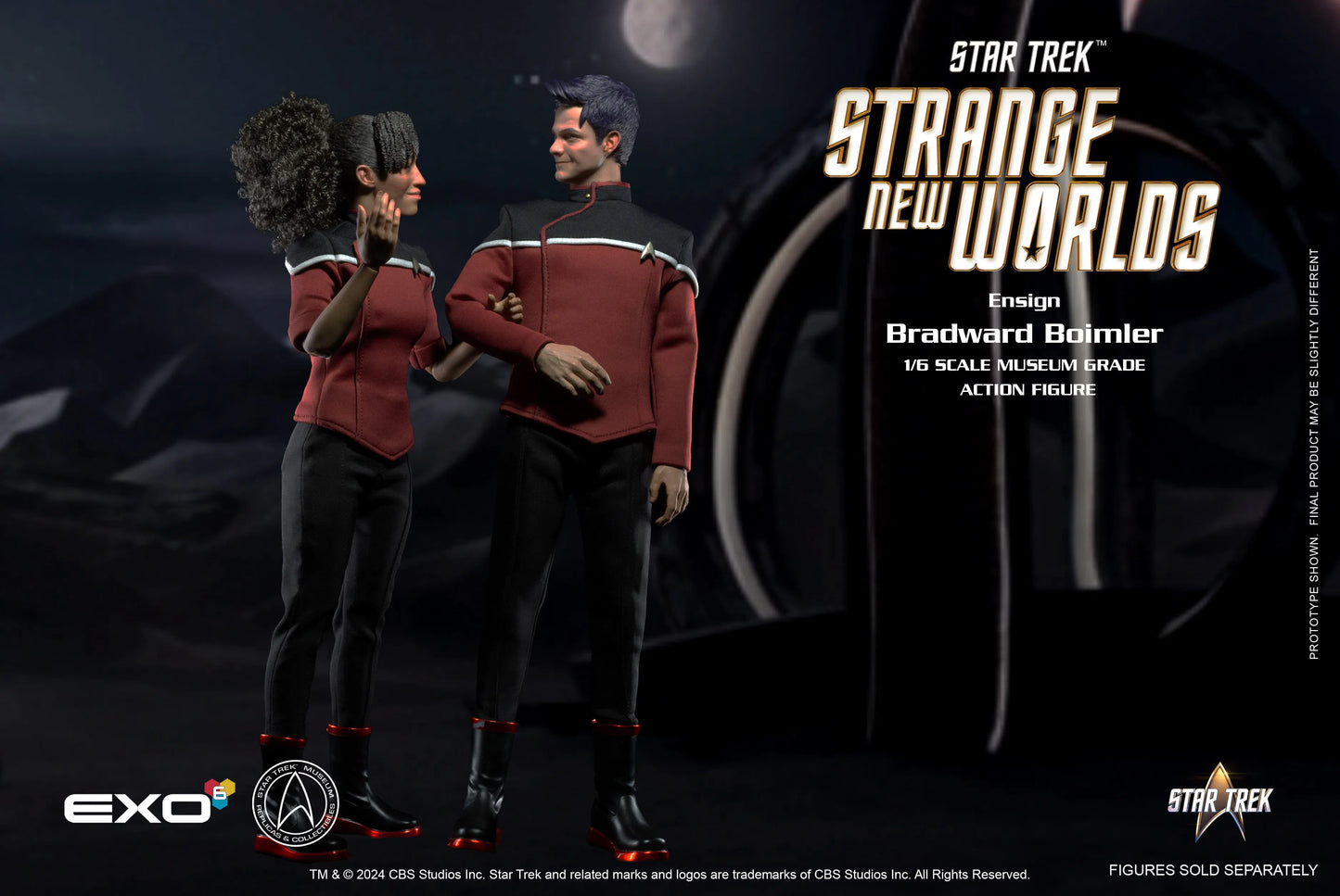 Star Trek: Strange New Worlds: Ensign Boimler - EXO-6 Action Figures