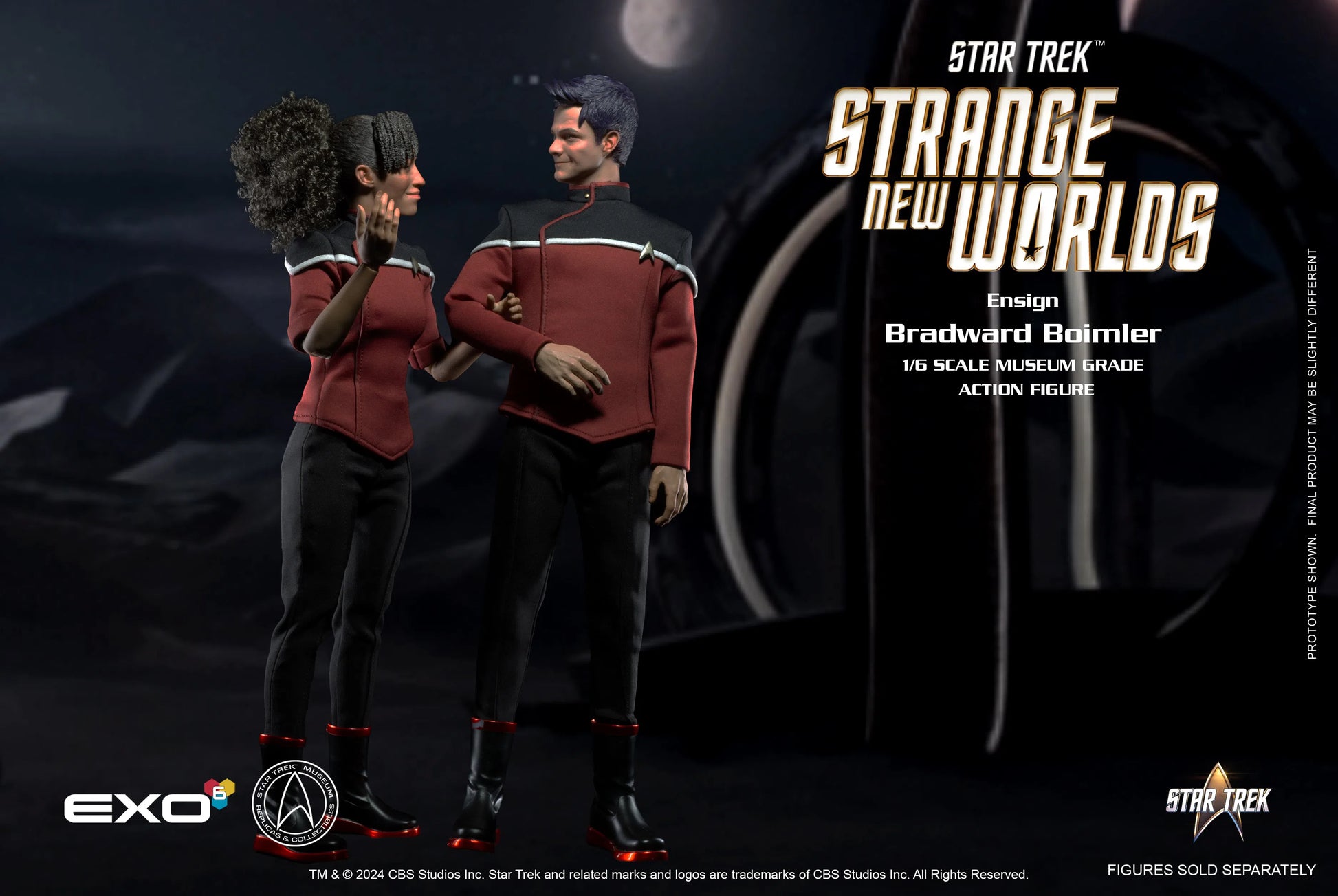 Star Trek: Strange New Worlds: Ensign Boimler - EXO-6 Action Figures