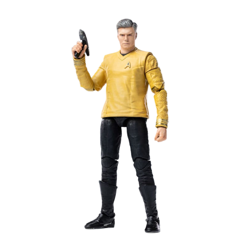 Star Trek: Strange New Worlds: Pike: Exquisite Mini Series: 1/18 Action Figure - Hiya Toys Action Figures