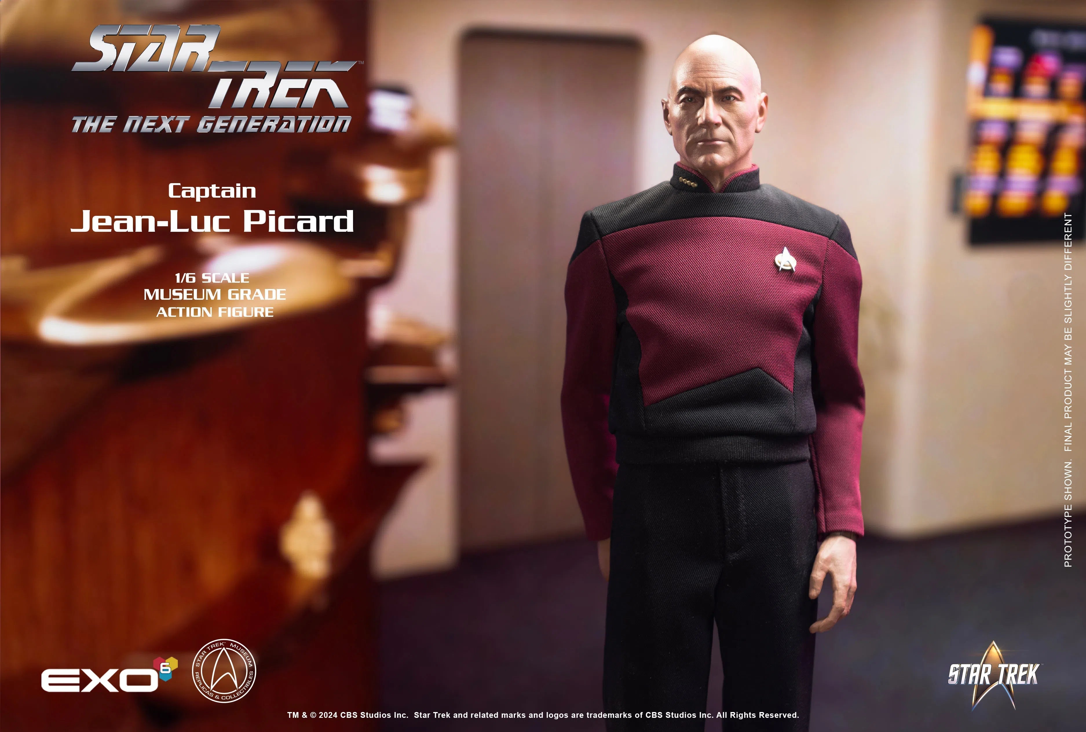 Star Trek: The Next Generation: Captain Jean-Luc Picard: Essential Duty Uniform Version EX0-6