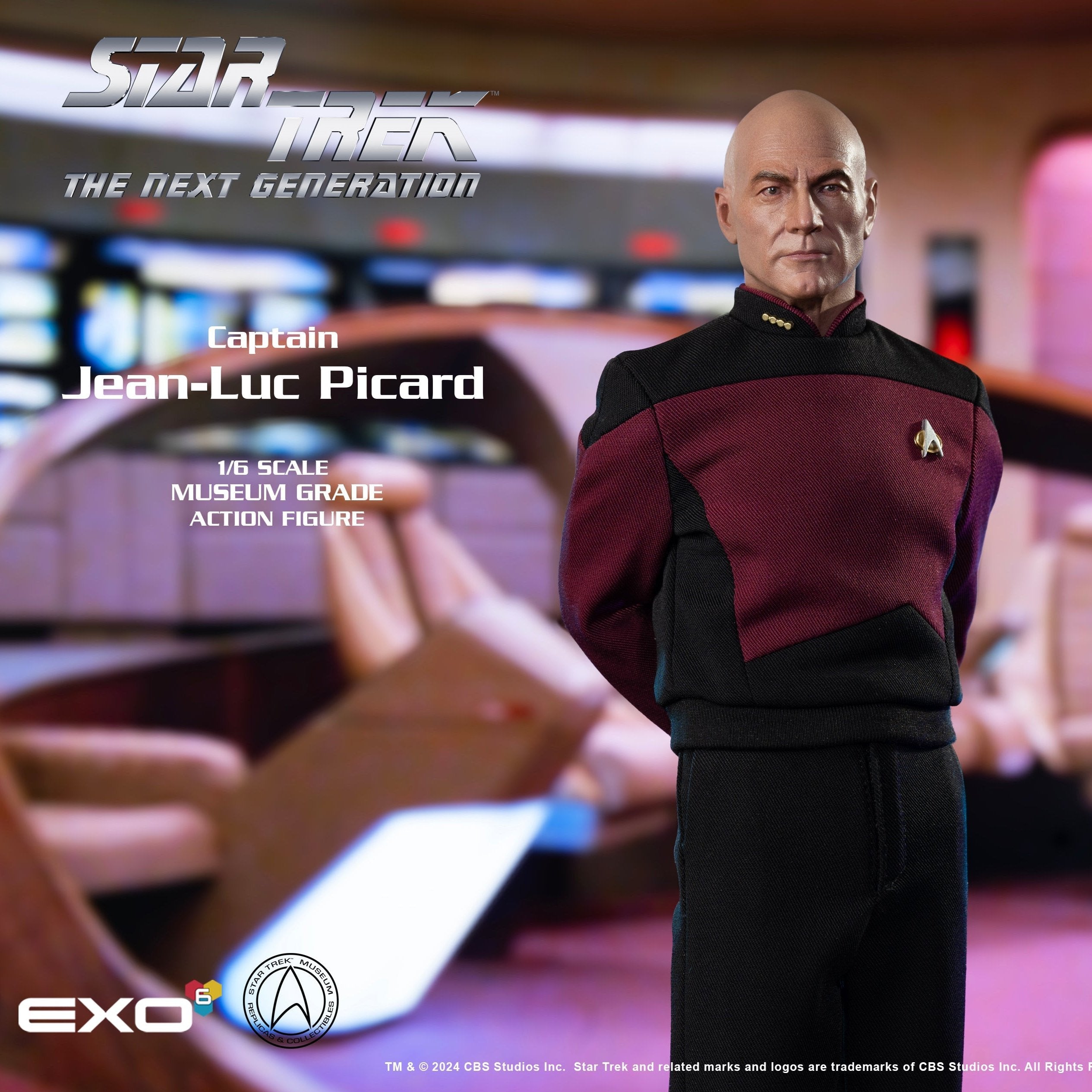 Star Trek: The Next Generation: Captain Jean-Luc Picard: Essential Duty Uniform Version EX0-6