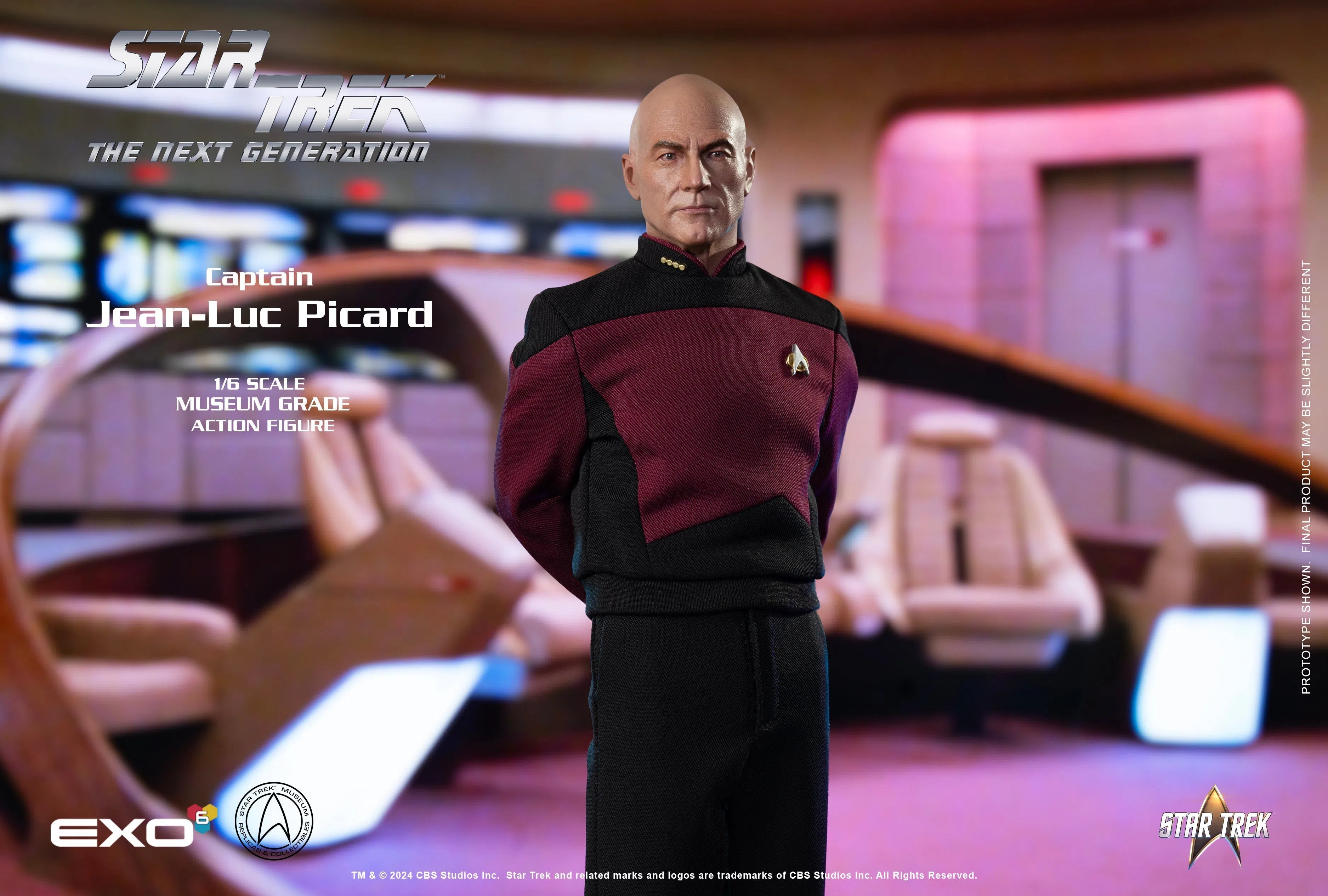 Star Trek: The Next Generation: Captain Jean-Luc Picard Standard Version EXO-6