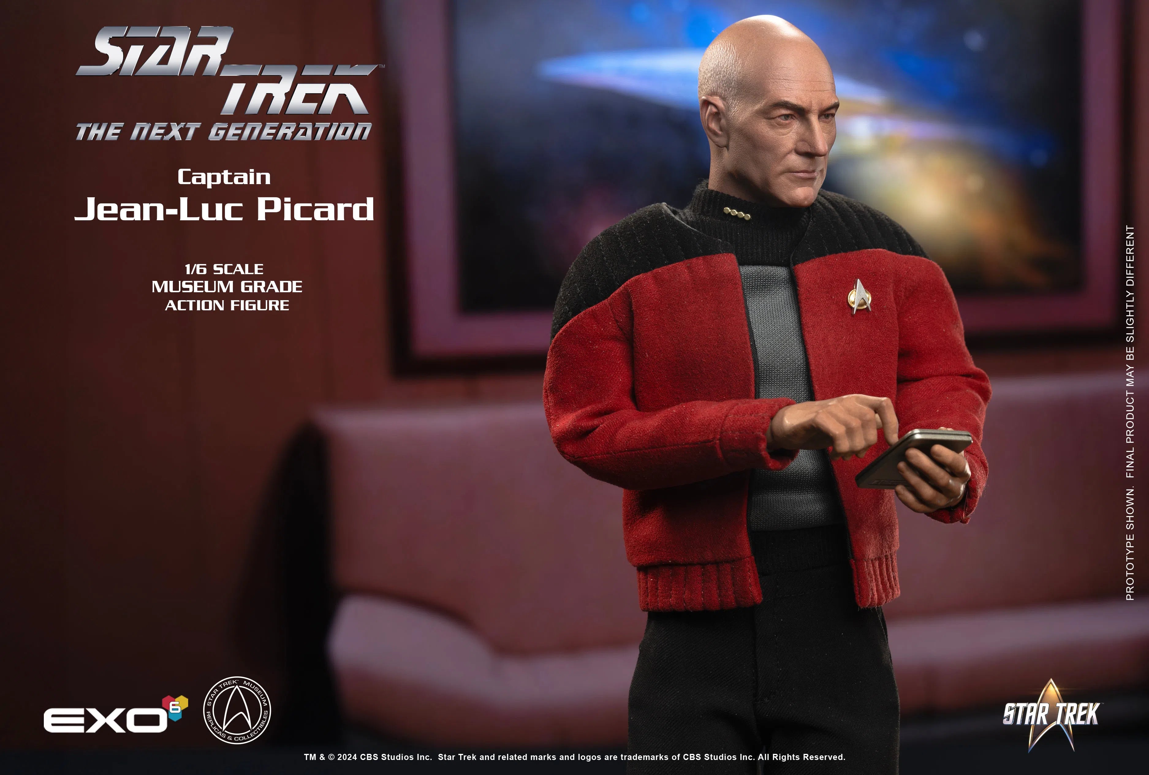 Star Trek: The Next Generation: Captain Jean-Luc Picard Standard Version EXO-6