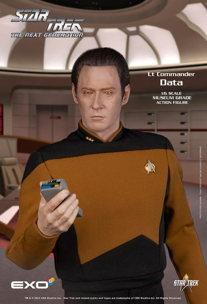 Star Trek: The Next Generation: Lt. Commander Data: Standard Version: Reissue - EXO-6 Action Figure