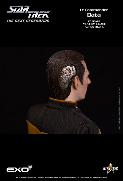 Star Trek: The Next Generation: Lt. Commander Data: Standard Version: Reissue - EXO-6 Action Figure