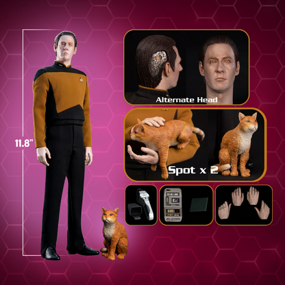 Star Trek: The Next Generation: Lt. Commander Data: Standard Version: Reissue - EXO-6 Action Figure