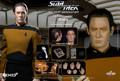 Star Trek: The Next Generation: Lt. Commander Data: Standard Version: Reissue - EXO-6 Action Figure