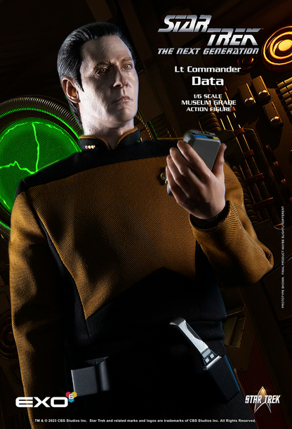 Star Trek: The Next Generation: Lt. Commander Data: Standard Version: Reissue - EXO-6 Action Figure