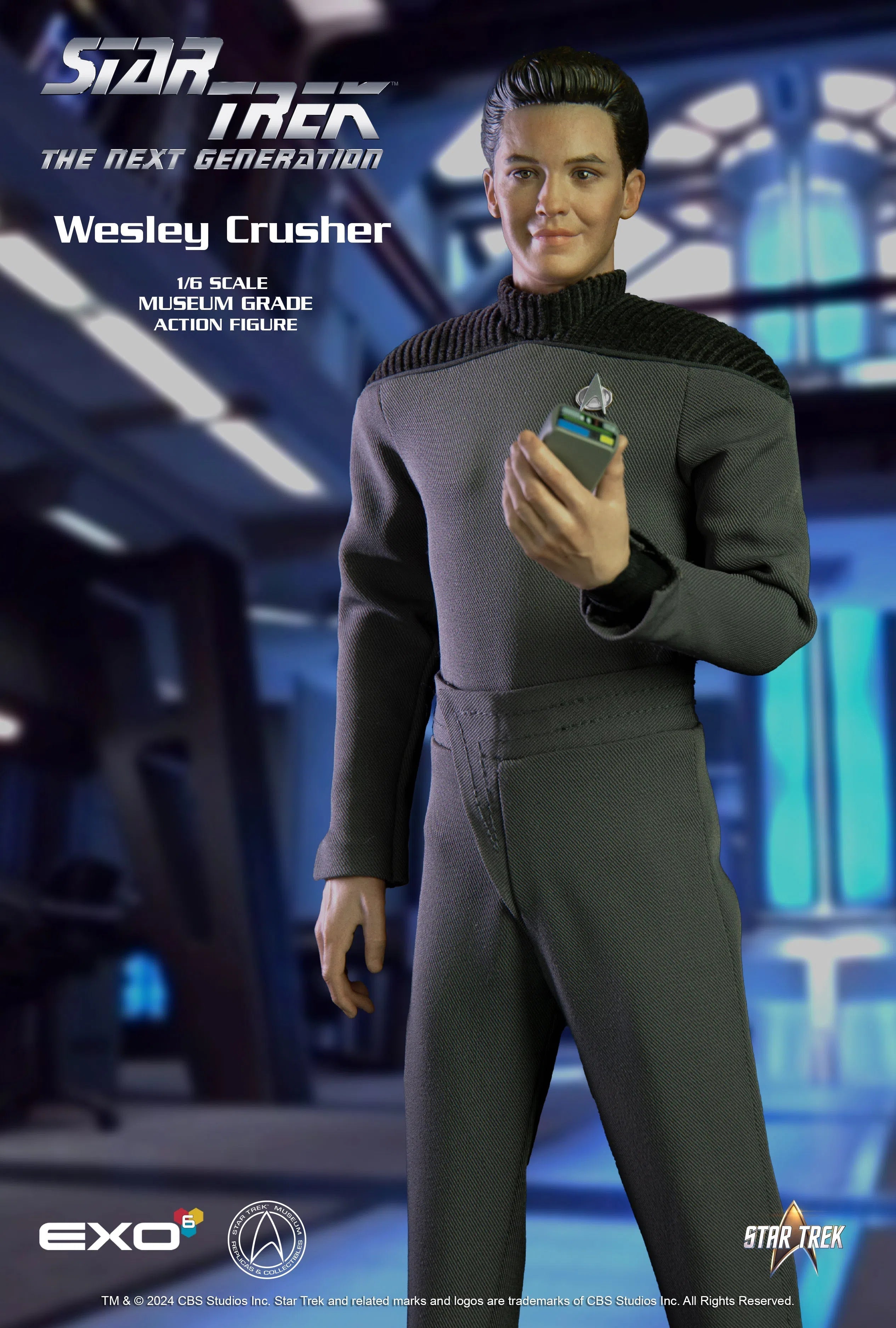 Star Trek: The Next Generation: Wesley Crushery: Sixth Scale EXO-6