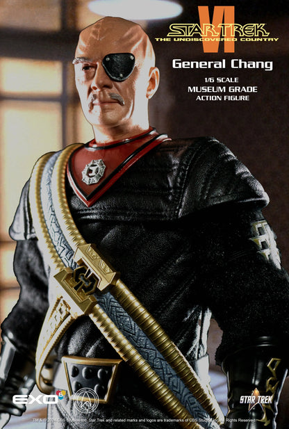 Star Trek: The Undiscovered Country: General Chang: Sixth Scale - EXO-6 Action Figure