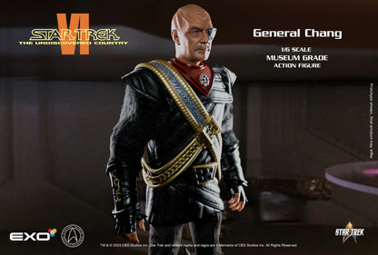 Star Trek: The Undiscovered Country: General Chang: Sixth Scale - EXO-6 Action Figure