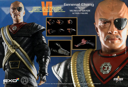 Star Trek: The Undiscovered Country: General Chang: Sixth Scale - EXO-6 Action Figure