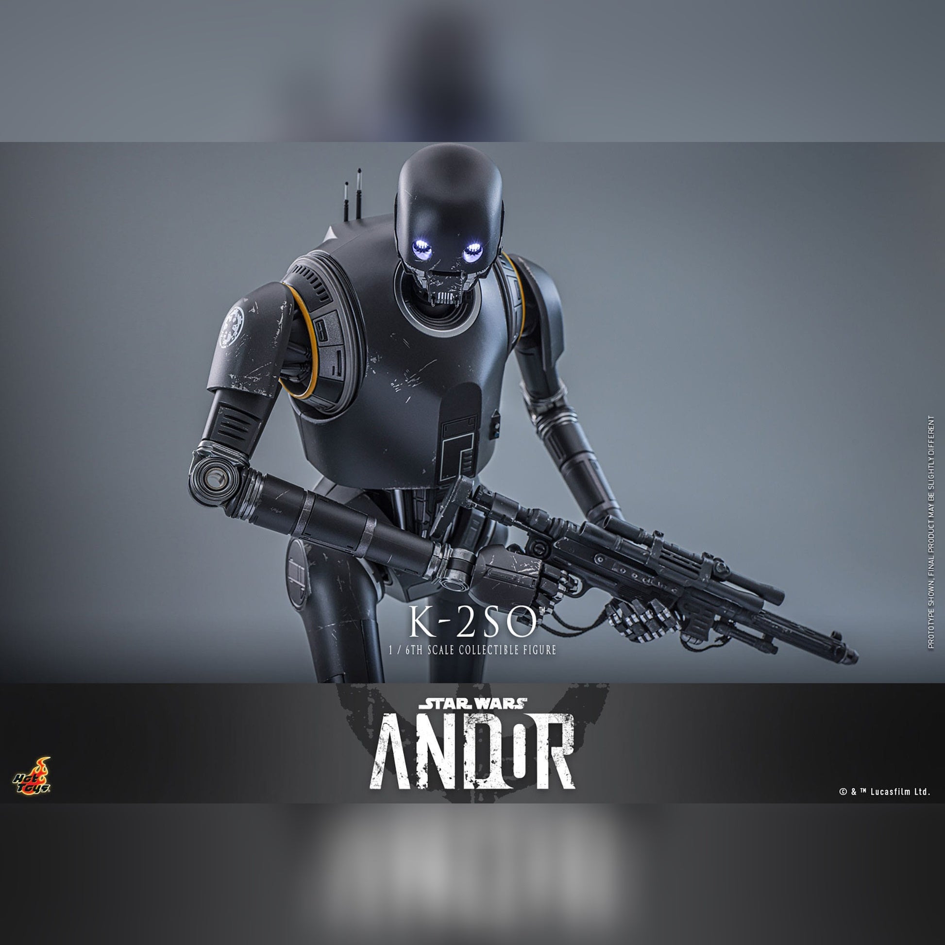 Star Wars: Andor: K-2SO: 1/6th - Hot Toys Action Figures