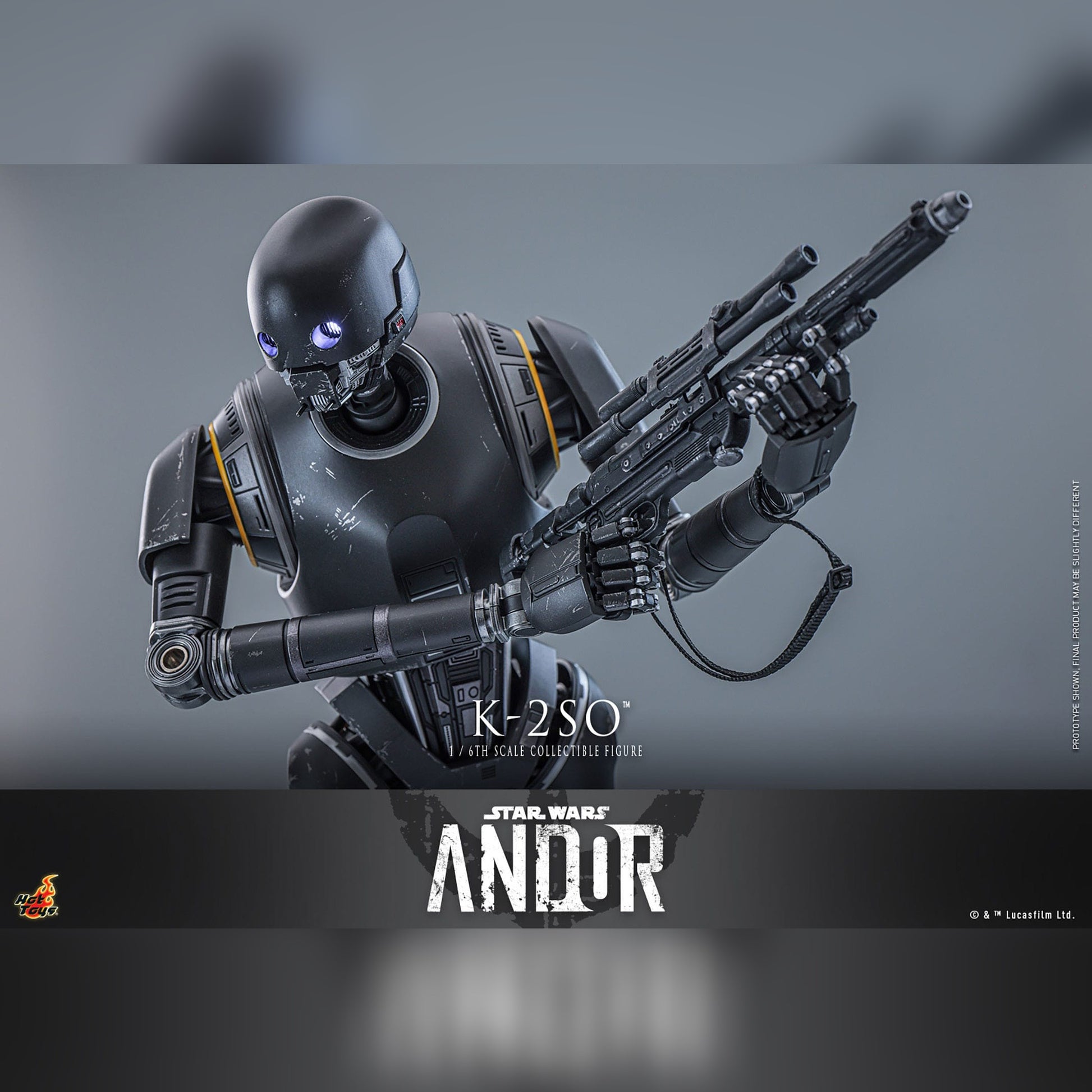 Star Wars: Andor: K-2SO: 1/6th - Hot Toys Action Figures