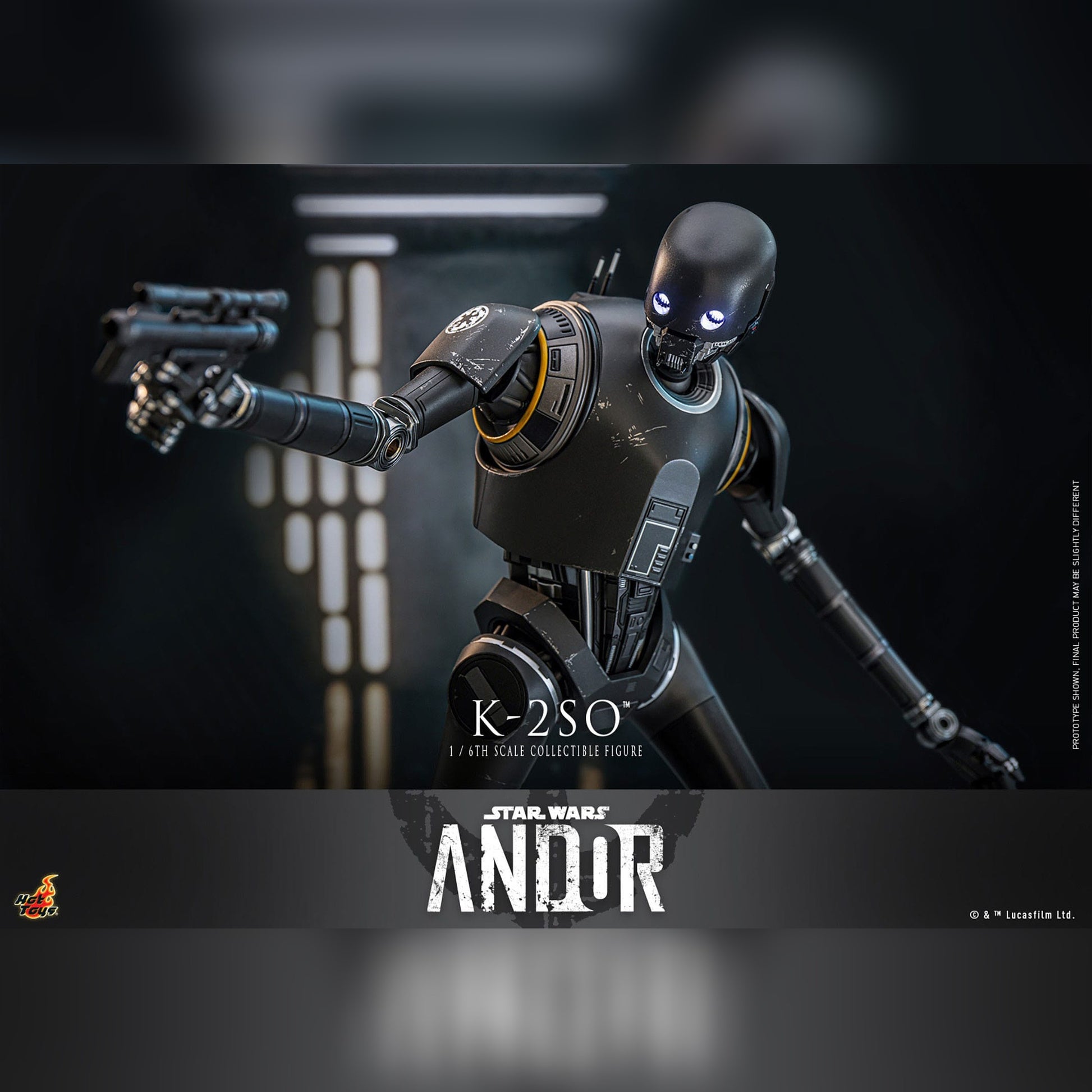 Star Wars: Andor: K-2SO: 1/6th - Hot Toys Action Figures