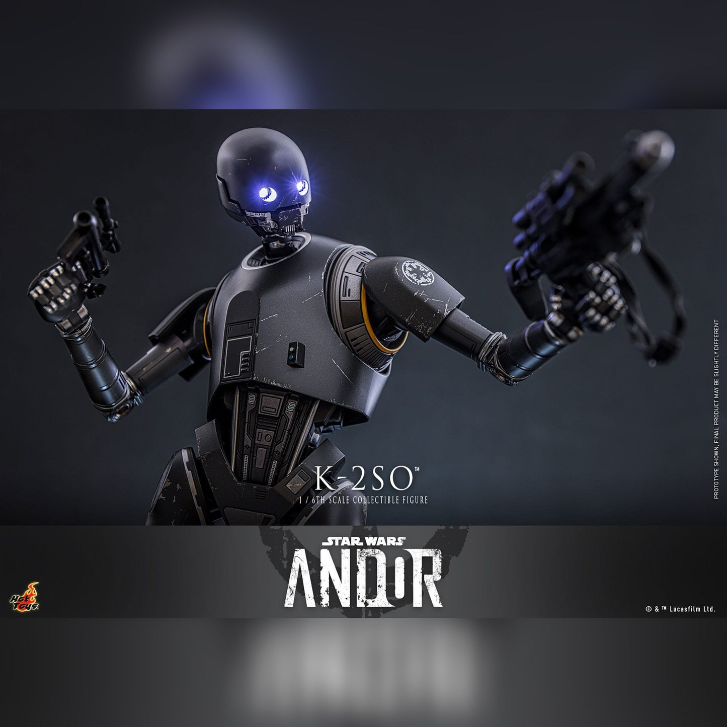 Star Wars: Andor: K-2SO: 1/6th - Hot Toys Action Figures