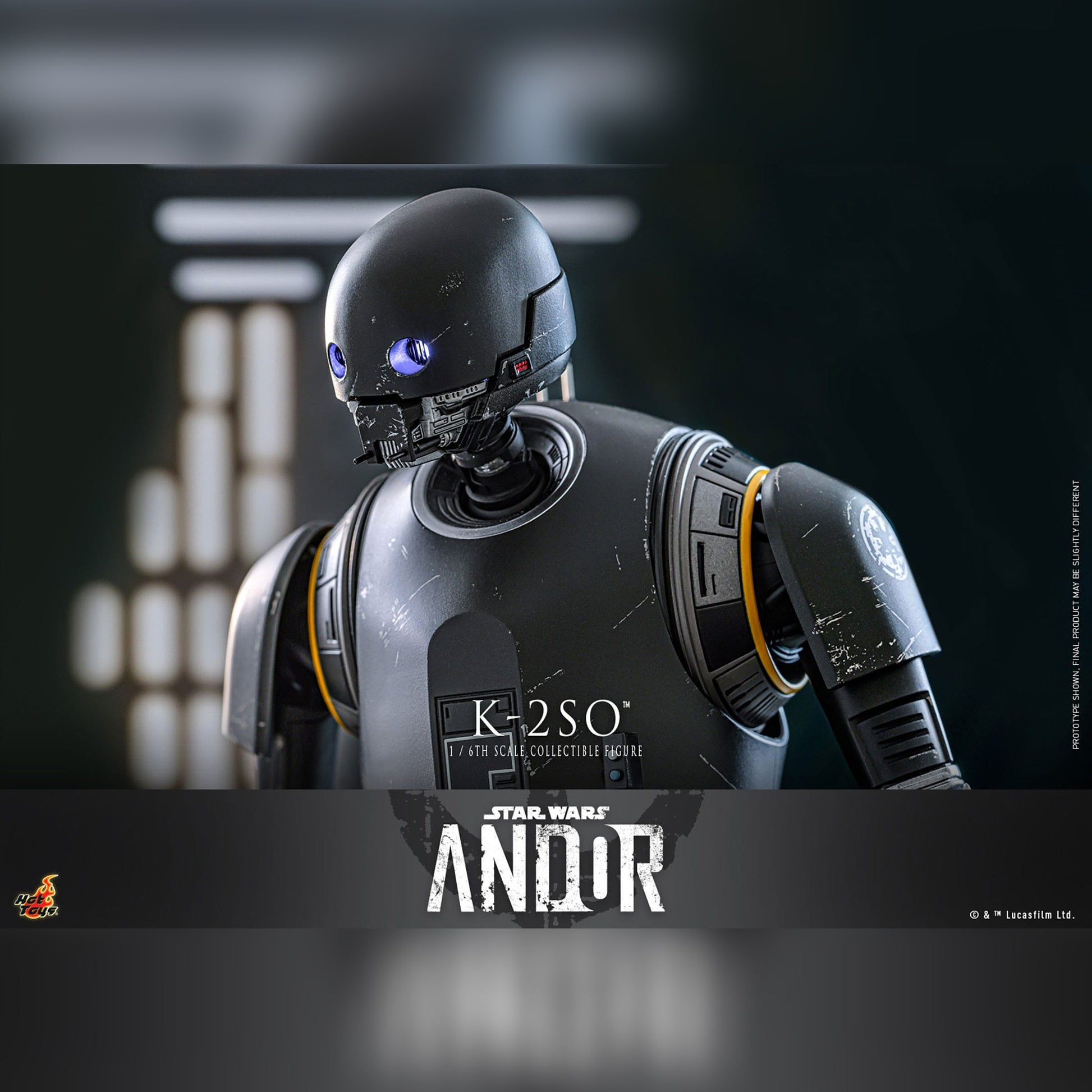 Star Wars: Andor: K-2SO: 1/6th Scale Action Figure - Hot Toys Action Figure
