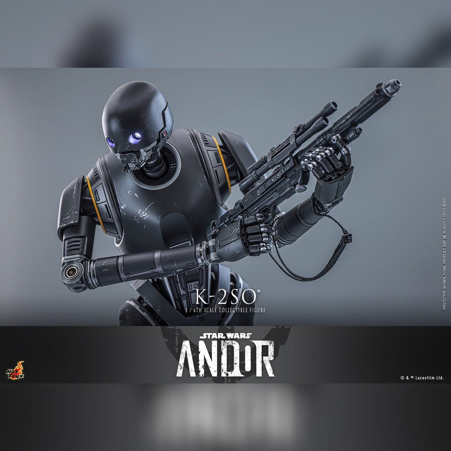 Star Wars: Andor: K-2SO: 1/6th Scale Action Figure - Hot Toys Action Figure