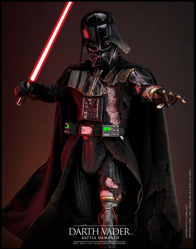 Star Wars: Darth Vader (Battle Damaged): 1/6 - Hot Toys Action Figures