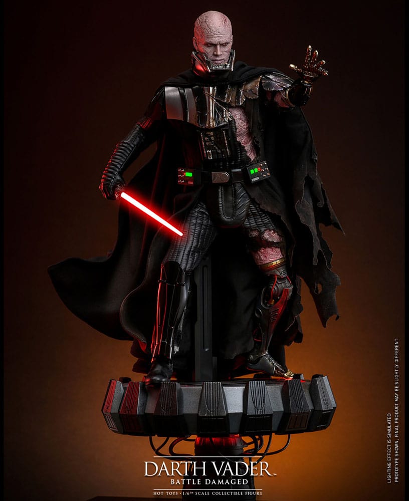 Star Wars: Darth Vader (Battle Damaged): 1/6 Scale Action Figure - Hot Toys Action Figure