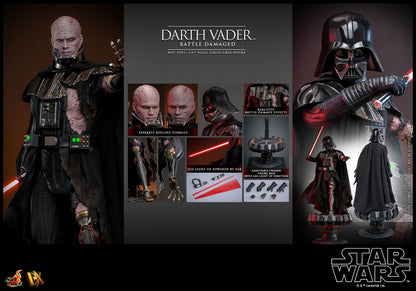 Star Wars: Darth Vader: Battle Damaged: DX45: Hot Toys Hot Toys