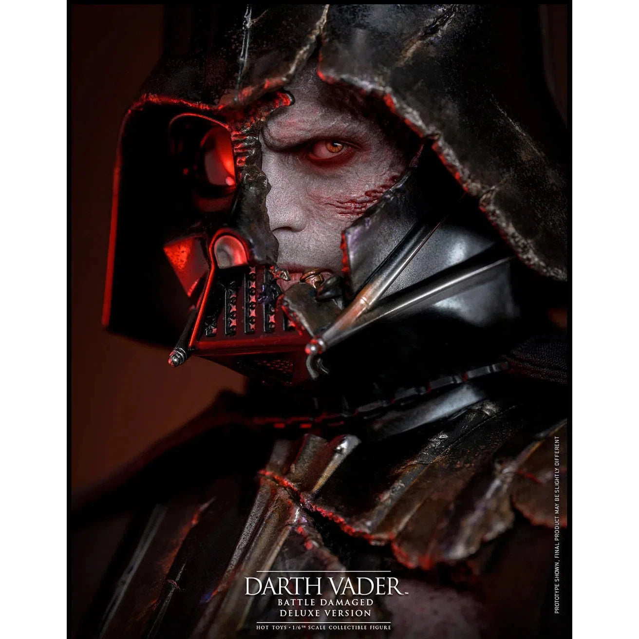 Star Wars: Darth Vader: Battle Damaged: Deluxe: DX45B - Hot Toys Action Figure