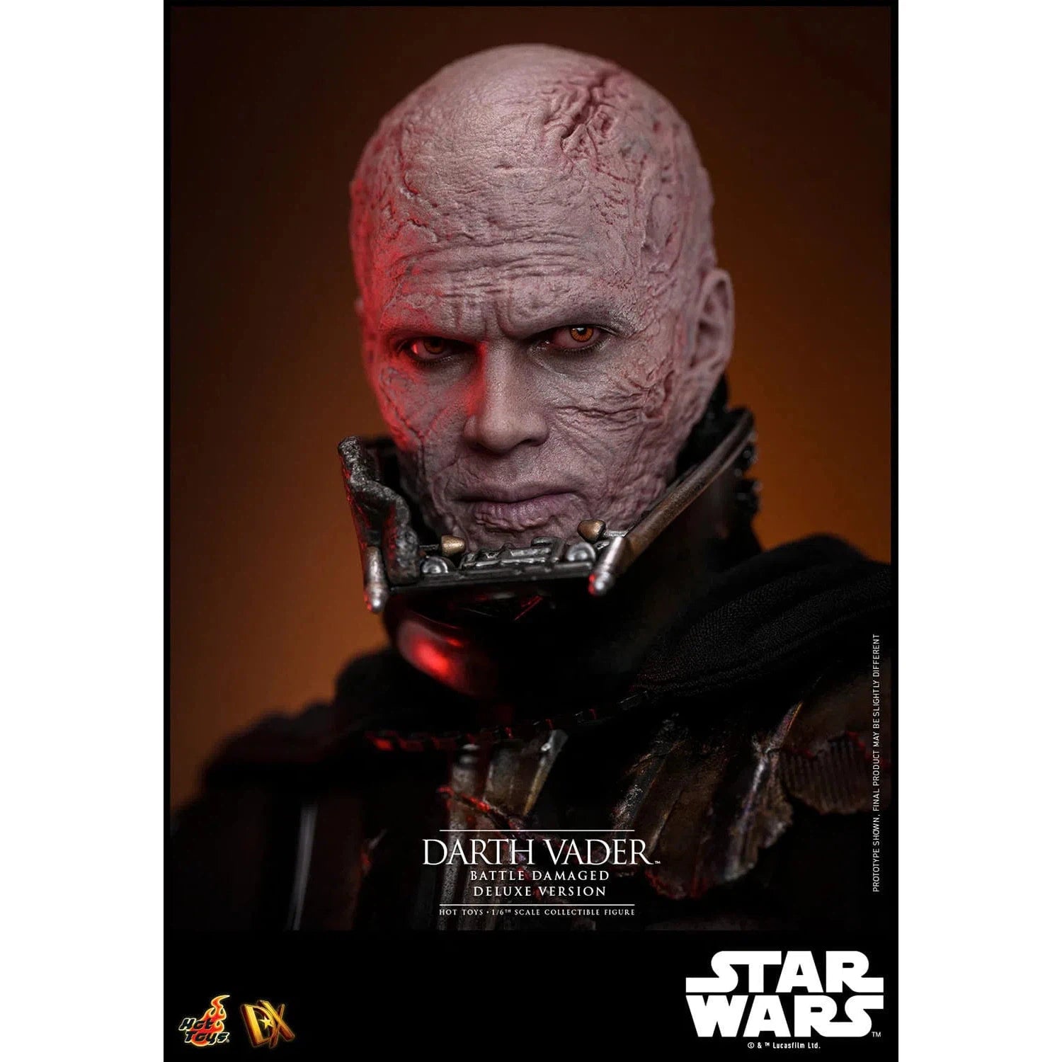 Star Wars: Darth Vader: Battle Damaged: Deluxe: DX45B - Hot Toys Action Figure