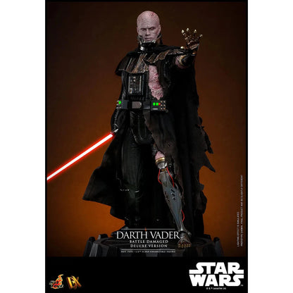 Star Wars: Darth Vader: Battle Damaged: Deluxe: DX45B - Hot Toys Action Figure