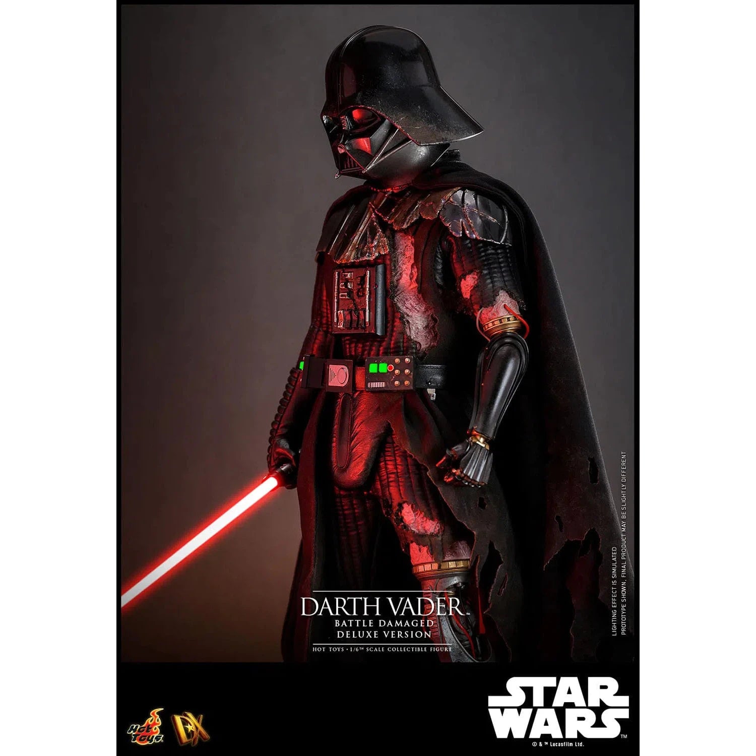 Star Wars: Darth Vader: Battle Damaged: Deluxe: DX45B: Hot Toys Hot Toys