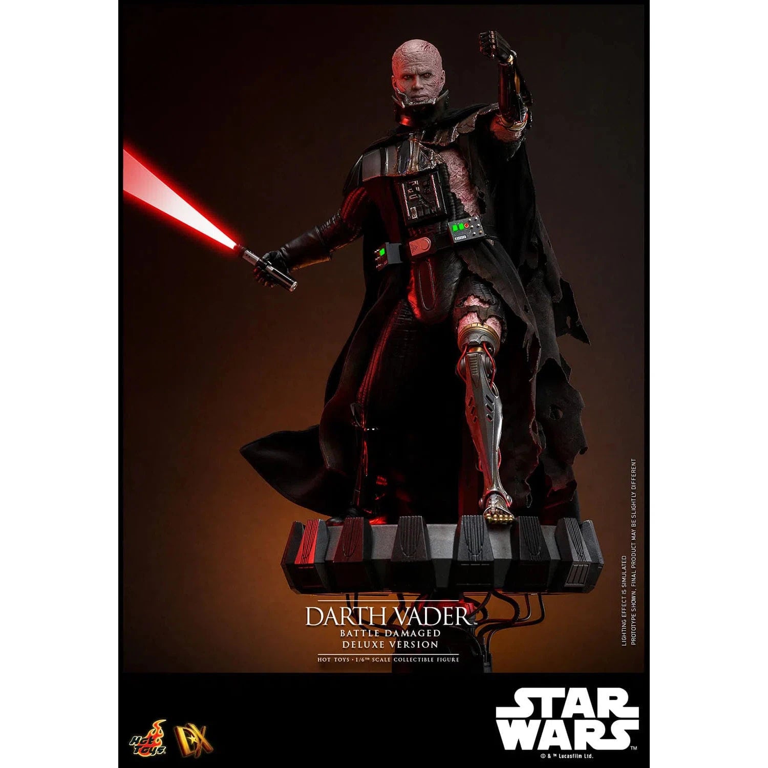 Star Wars: Darth Vader: Battle Damaged: Deluxe: DX45B: Hot Toys Hot Toys