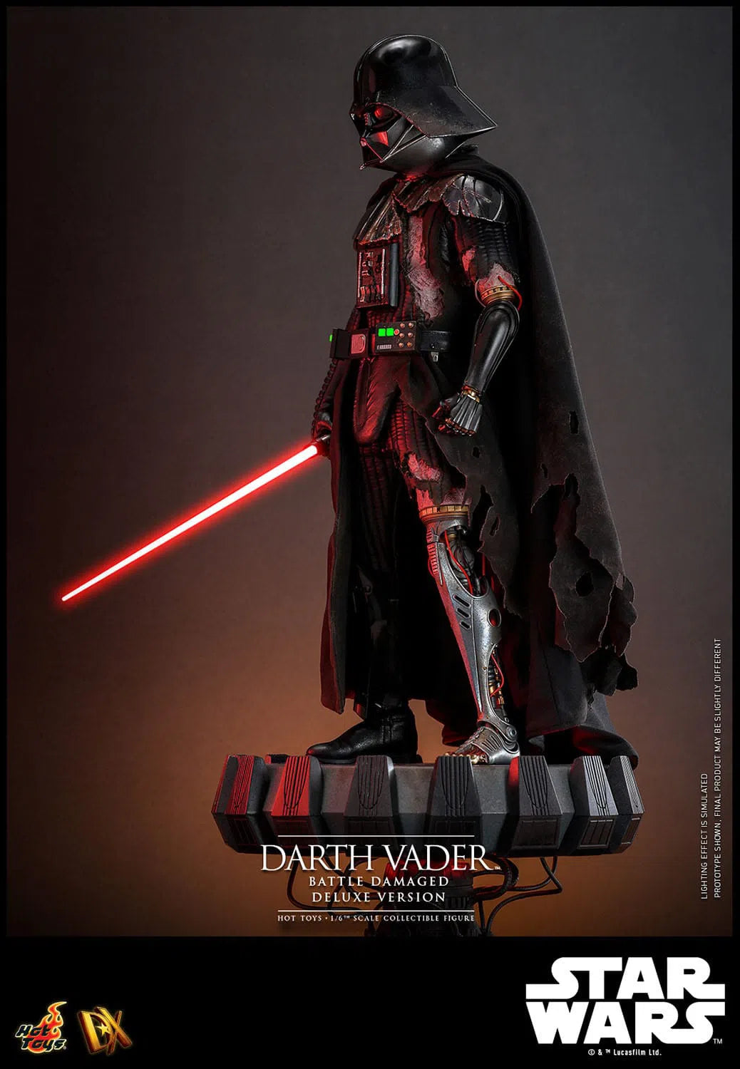 Star Wars: Darth Vader: Battle Damaged: Deluxe: DX45B: Hot Toys Hot Toys