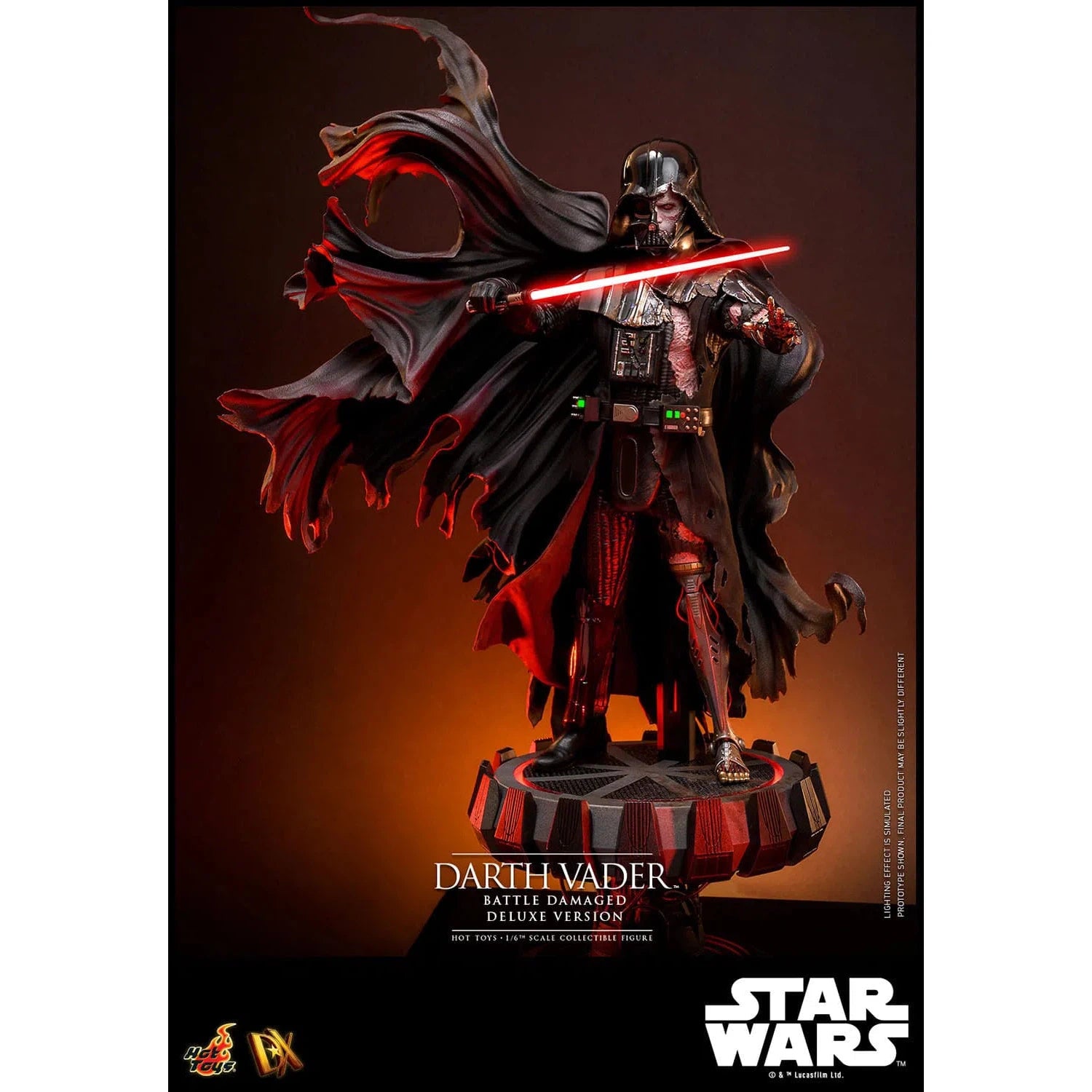 Star Wars: Darth Vader: Battle Damaged: Deluxe: DX45B: Hot Toys Hot Toys