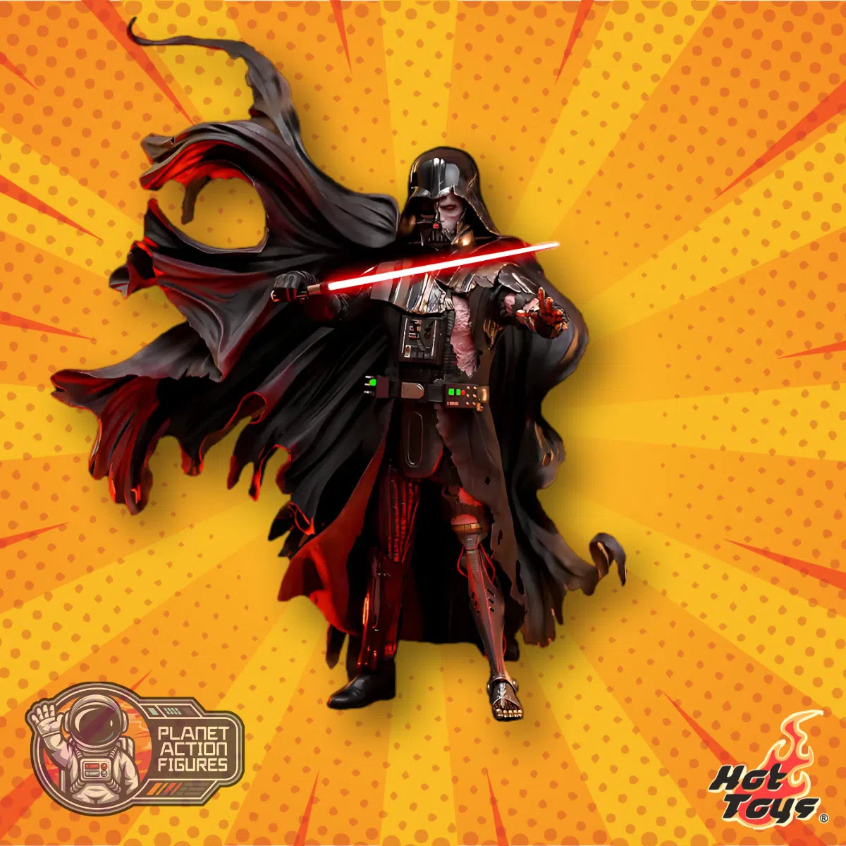 Star Wars: Darth Vader: Battle Damaged: Deluxe: DX45B: Hot Toys Hot Toys