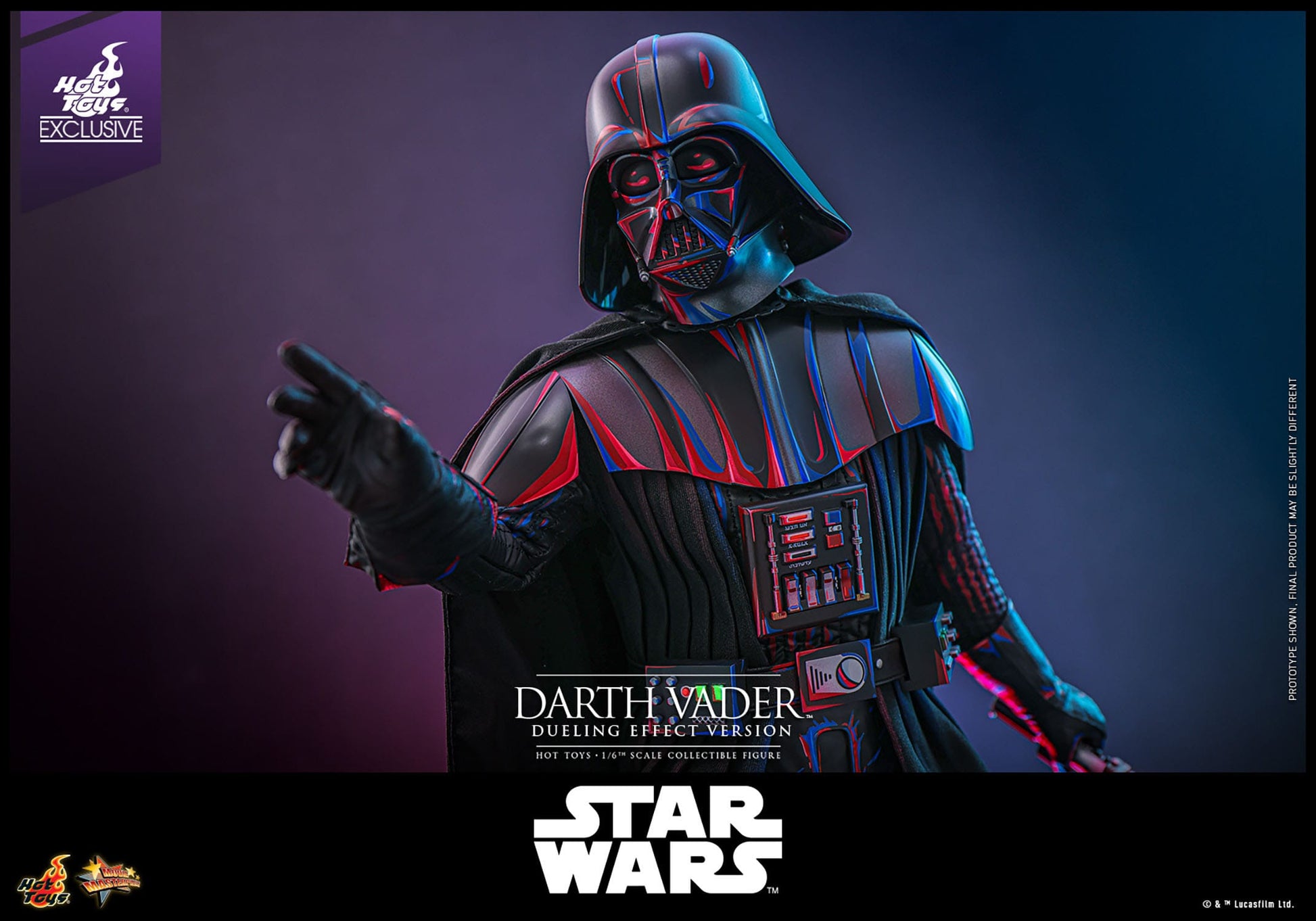 Star Wars: Darth Vader (Dueling Effect Version): Exclusive: 1/6th Scale Action Figure: Hot Toys by Hot Toys – Action Figure, [scale], UK stockist Planet Action Figures