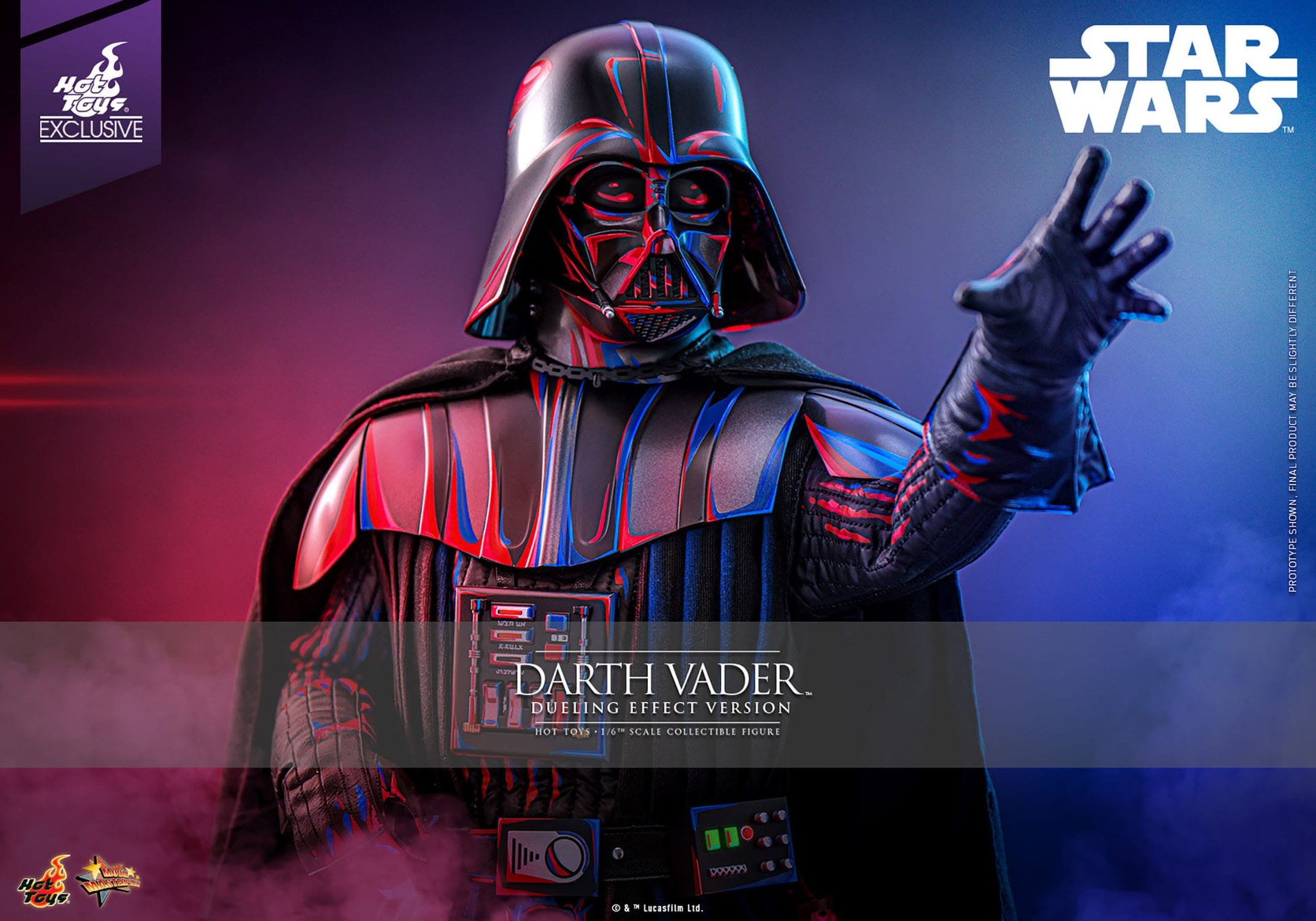 Star Wars: Darth Vader (Dueling Effect Version): Exclusive: 1/6th Scale Action Figure: Hot Toys by Hot Toys – Action Figure, [scale], UK stockist Planet Action Figures