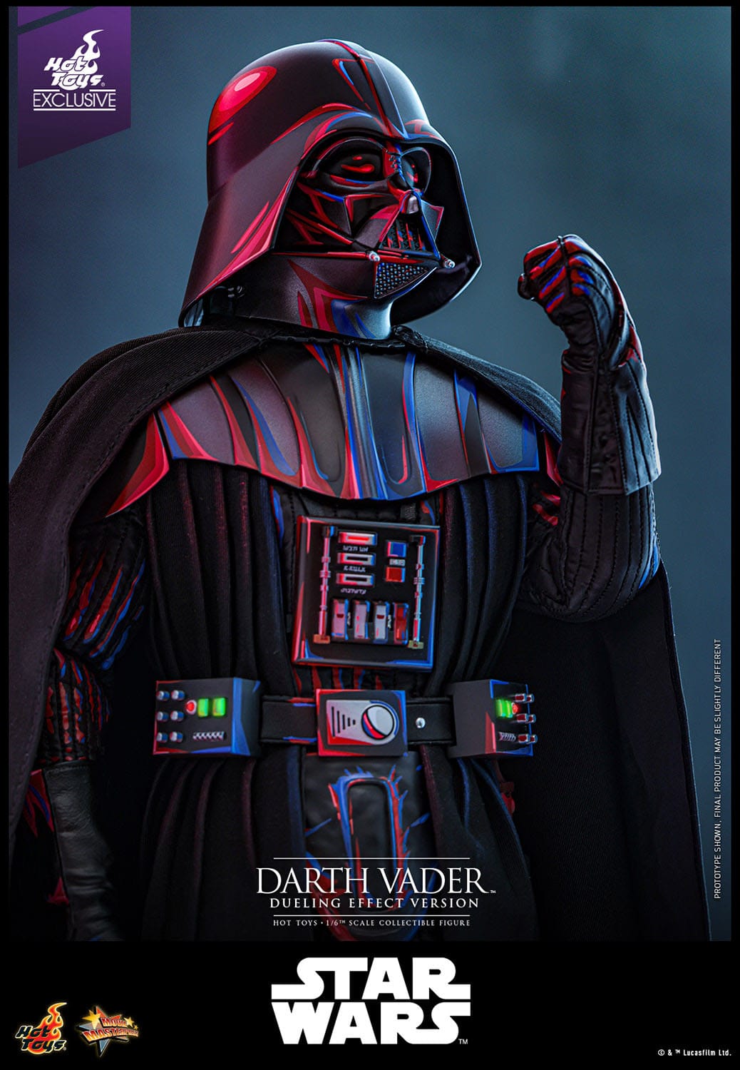 Star Wars: Darth Vader (Dueling Effect Version): Exclusive: 1/6th Scale Action Figure: Hot Toys by Hot Toys – Action Figure, [scale], UK stockist Planet Action Figures