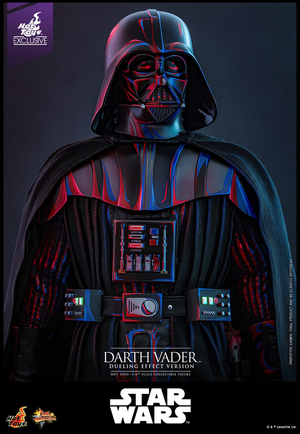Star Wars: Darth Vader (Dueling Effect Version): Exclusive: 1/6th Scale Action Figure: Hot Toys by Hot Toys – Action Figure, [scale], UK stockist Planet Action Figures