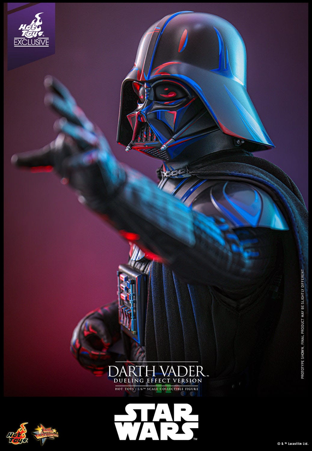 Star Wars: Darth Vader (Dueling Effect Version): Exclusive: 1/6th Scale Action Figure: Hot Toys by Hot Toys – Action Figure, [scale], UK stockist Planet Action Figures