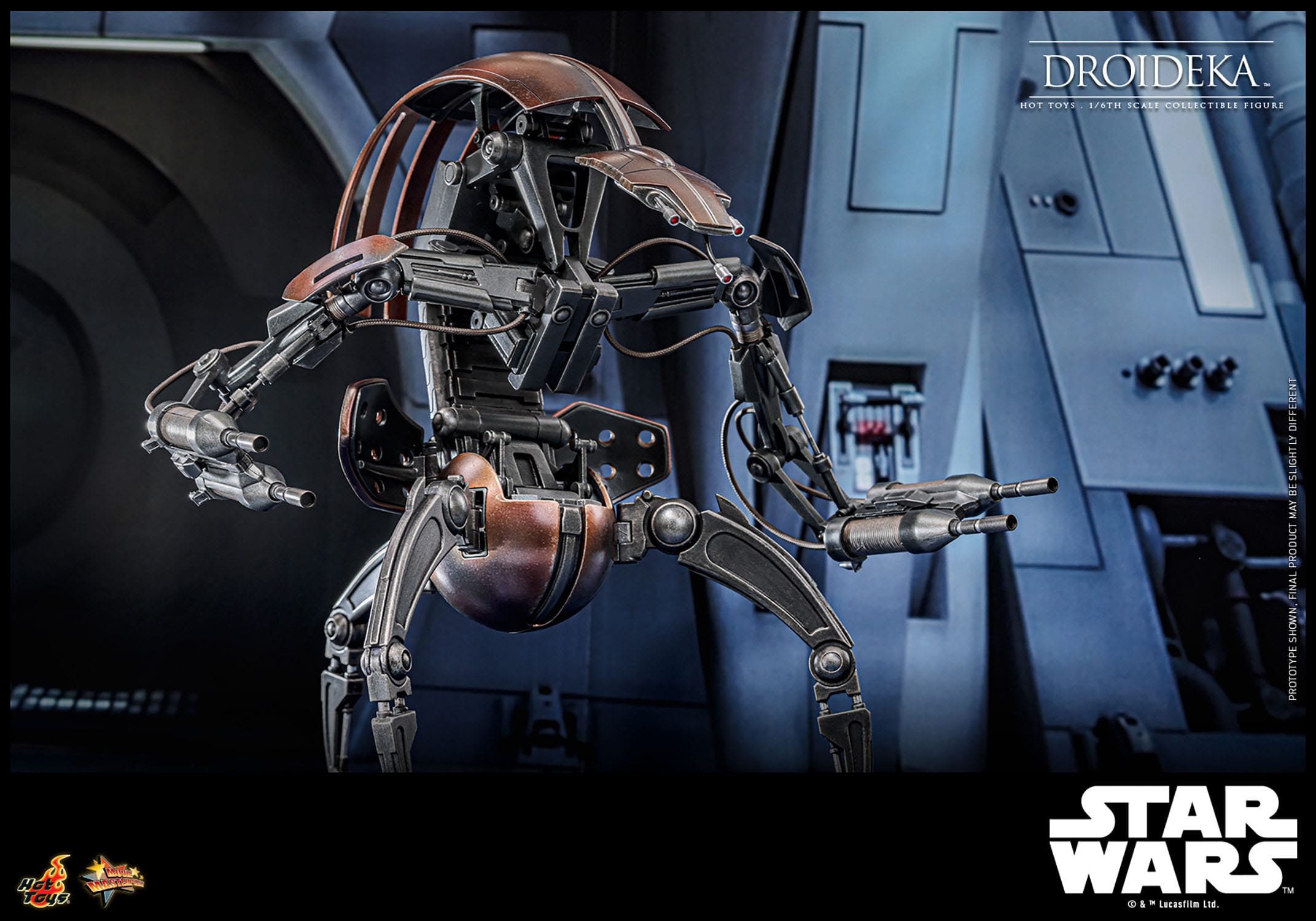 Star Wars: Episode I: The Phantom Menace: Droideka: Hot Toys Hot Toys