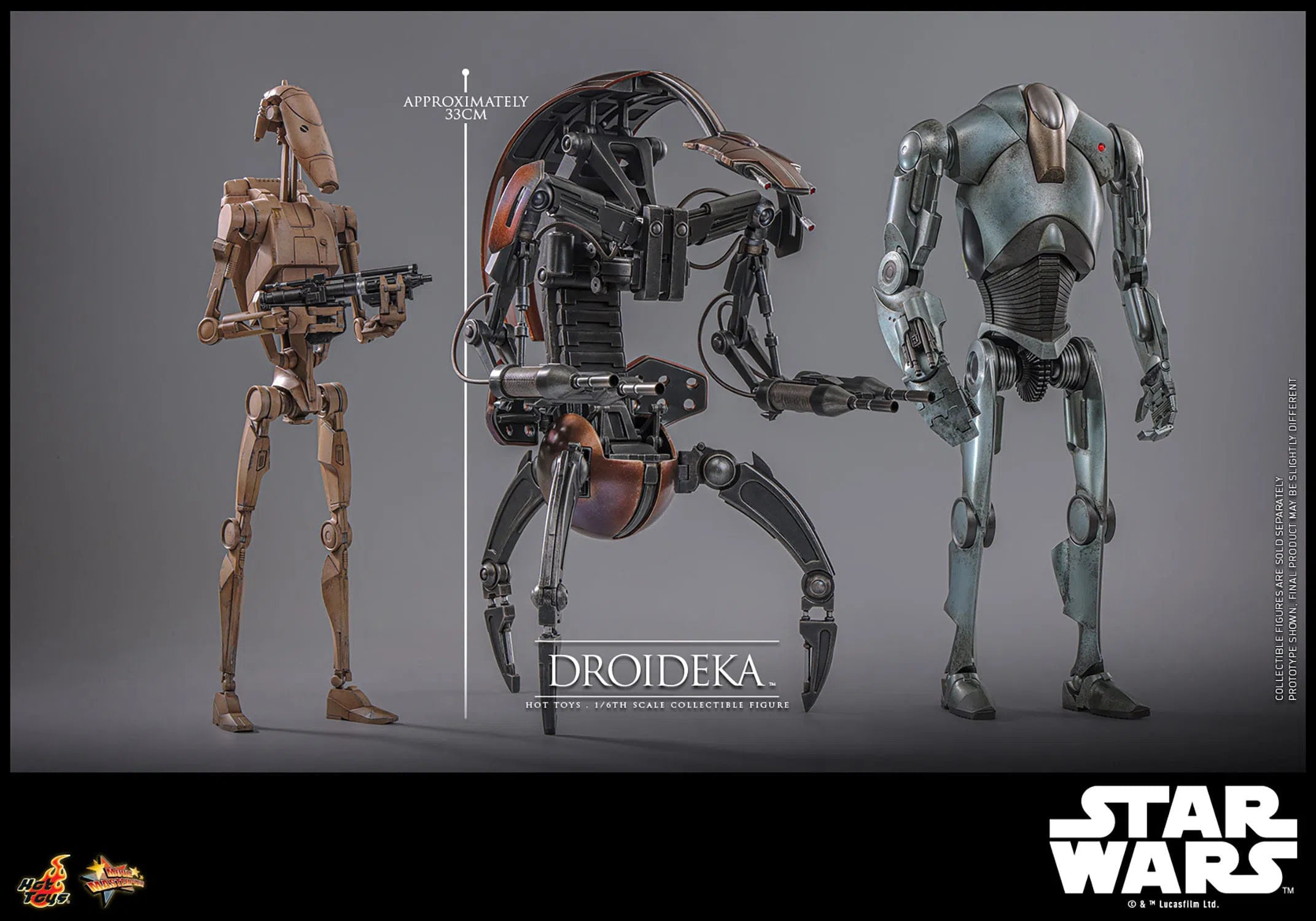 Star Wars: Episode I: The Phantom Menace: Droideka: Hot Toys Hot Toys