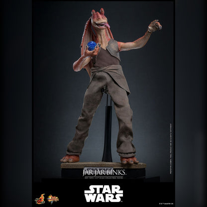 Star Wars: Episode I: The Phatom Menace: Jar Jar Binks: 1/6th Action Figure - Hot Toys Action Figure
