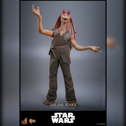Star Wars: Episode I: The Phatom Menace: Jar Jar Binks: 1/6th Action Figure - Hot Toys Action Figure