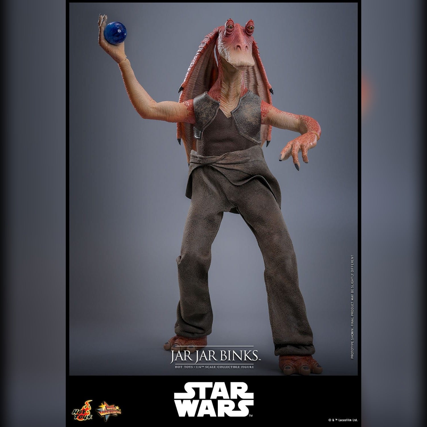 Star Wars: Episode I: The Phatom Menace: Jar Jar Binks: 1/6th Action Figure - Hot Toys Action Figure