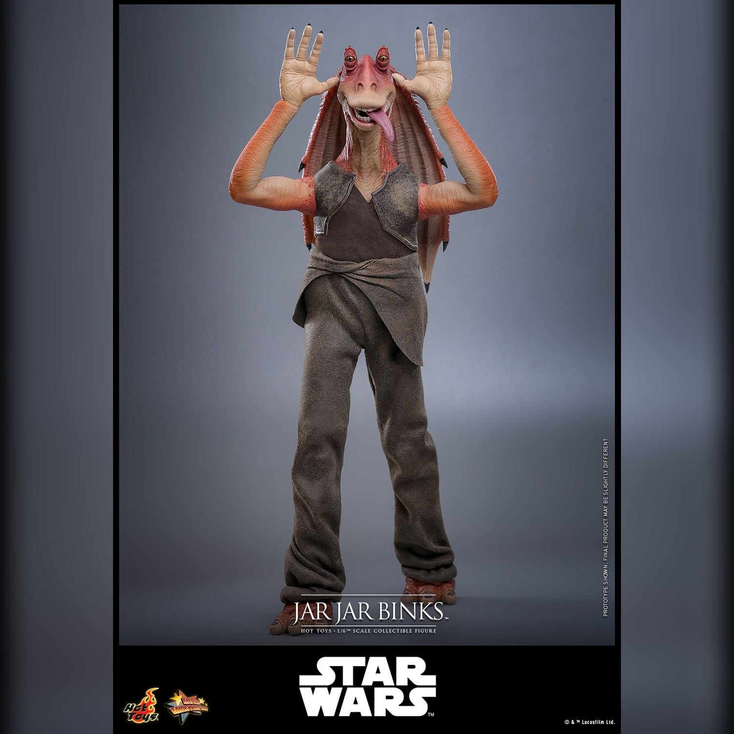 Star Wars: Episode I: The Phatom Menace: Jar Jar Binks: 1/6th Action Figure - Hot Toys Action Figure