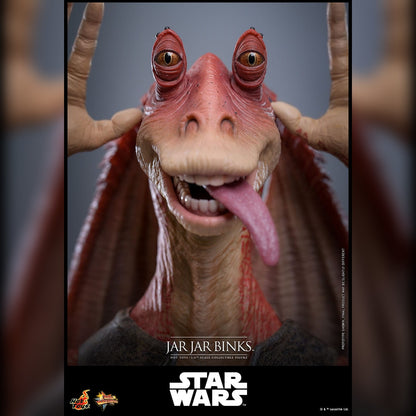 Star Wars: Episode I: The Phatom Menace: Jar Jar Binks: 1/6th Action Figure - Hot Toys Action Figure