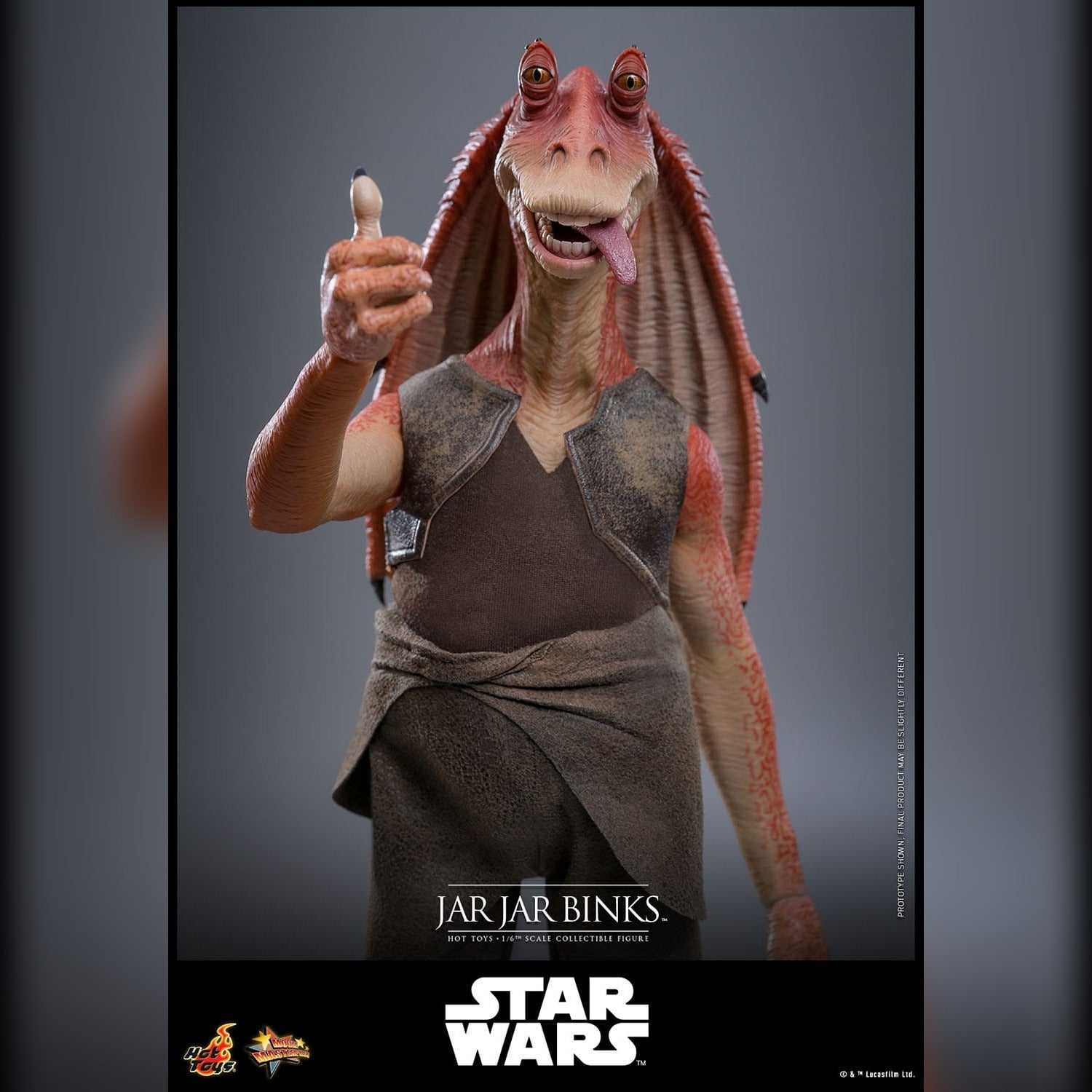 Star Wars: Episode I: The Phatom Menace: Jar Jar Binks: 1/6th Action Figure - Hot Toys Action Figure
