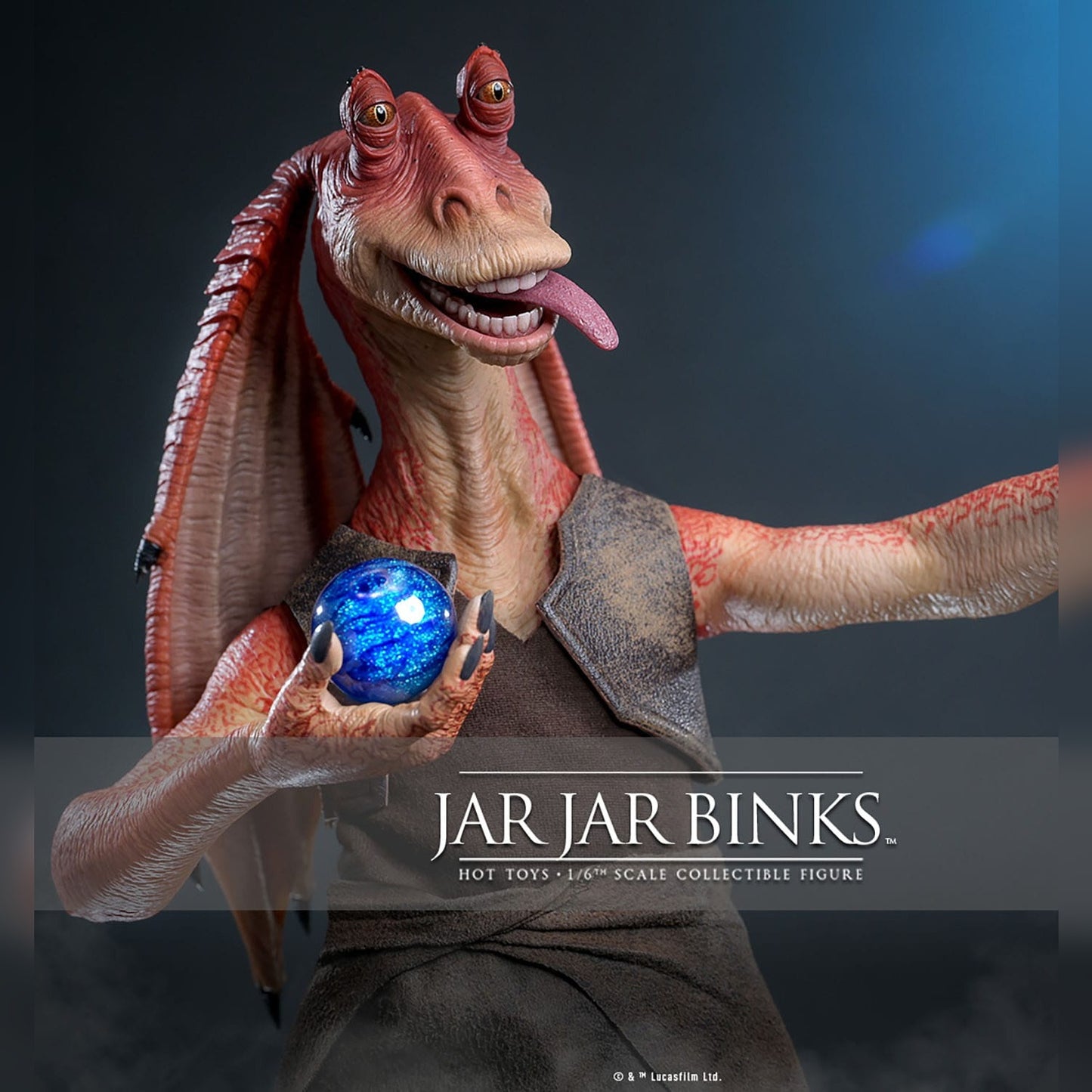 Star Wars: Episode I: The Phatom Menace: Jar Jar Binks: 1/6th Action Figure - Hot Toys Action Figure
