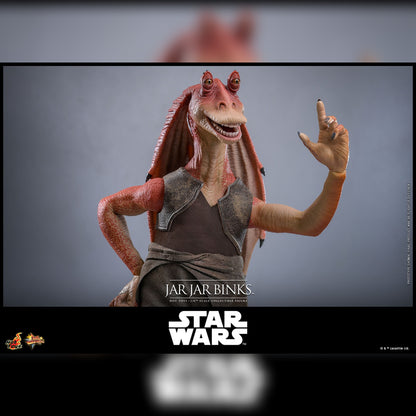 Star Wars: Episode I: The Phatom Menace: Jar Jar Binks: 1/6th Action Figure - Hot Toys Action Figure