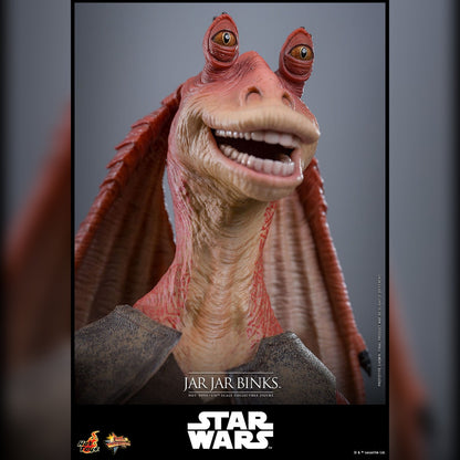 Star Wars: Episode I: The Phatom Menace: Jar Jar Binks: 1/6th Action Figure - Hot Toys Action Figure