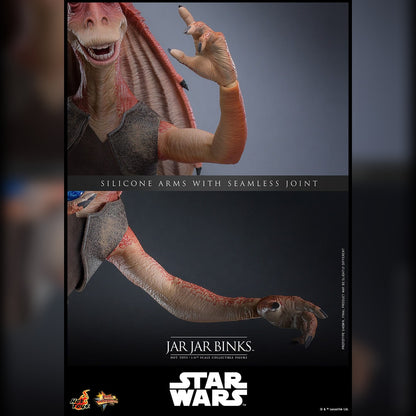 Star Wars: Episode I: The Phatom Menace: Jar Jar Binks: 1/6th Action Figure - Hot Toys Action Figure